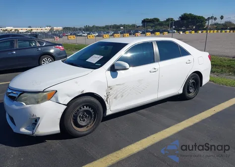 2012 Toyota Camry Le из США, поврежденный, VIN 4T1BF1FK1CU568451